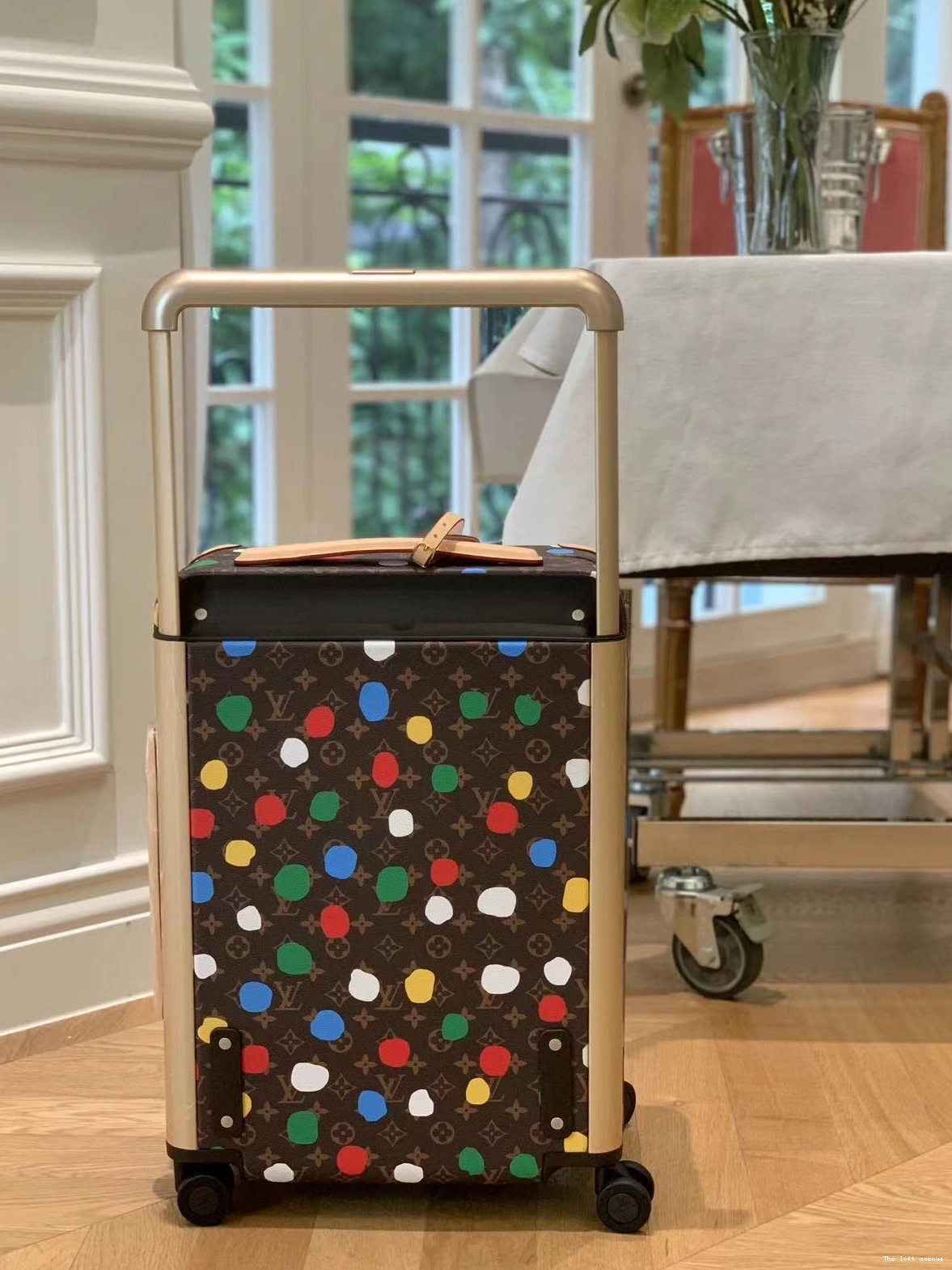 YAYOI 37L POLKADOT CUSTOM SUITCASE HORIZON 55 CABIN 0822